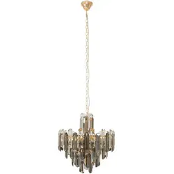 Pendelleuchte Flare in Goldfarben - Elegante Beleuchtung für Ihr Zuhause - Lampen - Die stilvolle Pendelleuchte Flare kombiniert edles Design mit einer maximalen Leistung von 40 Watt für eine stimmungsvolle Atmosphäre.