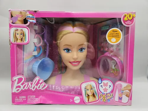 MATTEL JFG81 Barbie Kopf Pettinabile von Barbie