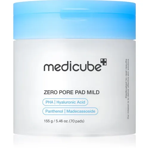 Medicube Zero Pore Pad - Milde Peeling-Flocken, 70 Stück - Gesichtsreiniger: Tägliche Anwendung für porentief reine Haut und ein glattes, strahlendes Hautbild.