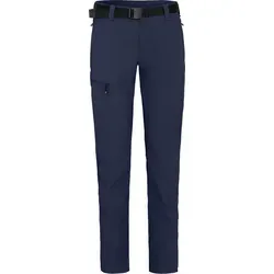 Bergson Outdoorhose MENA (slim) Damen Wanderhose, vielseitig, pflegeleicht, Normalgrößen, peacoat blau blau normal | 52