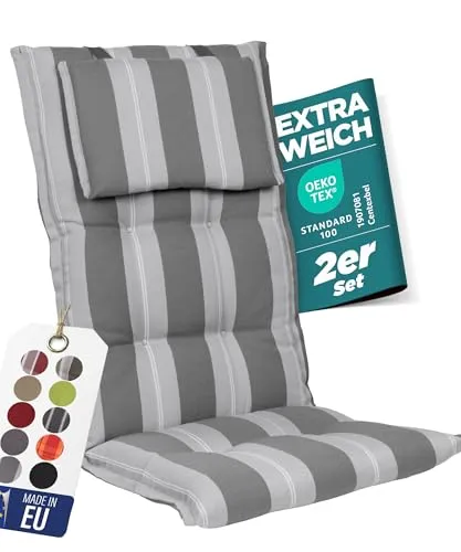 Sitzpolster Schwarz von Gardisun