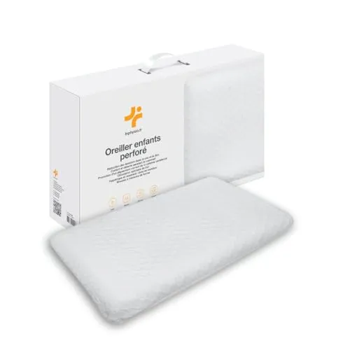 INPHYSIO Atmungsaktives Kinderkissen, Bambusgewebe - Spezialkissen für Kinder, mit atmungsaktivem und hypoallergenen Bambusstoff für gesunden Schlaf und optimale Unterstützung der Wirbelsäule.