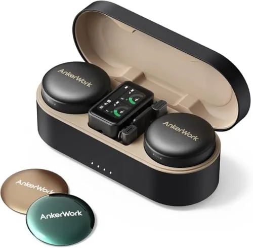 AnkerWork M650 Kabelloses Lavalier Mikrofon