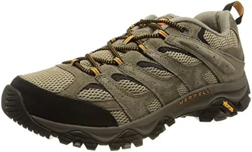 Merrell Moab 3 Wanderschuhe EU 43 für Herren - Wanderschuhe mit optimaler Dämpfung und Unterstützung, umweltfreundlich mit recycelten Materialien und Vibram® Außensohle für besten Grip und Traktion.