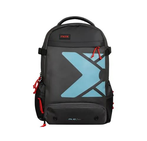 NOX Rucksack ML10 TEAM BACKPACK - Sportlicher Rucksack für Padelspieler, mit gepolstertem Schlägerfach und belüftetem Schuhfach für optimale Organisation und Tragekomfort.