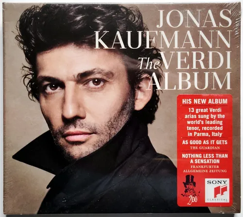 Jonas Kaufmann – The Verdi Album (2013) NEU, CD, Album, Arien, Oper