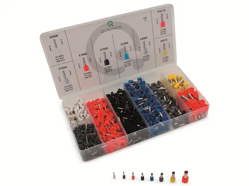 QUADRIOS Aderendhülsen-Set, 2011C405, 440 V, 1200 Stück