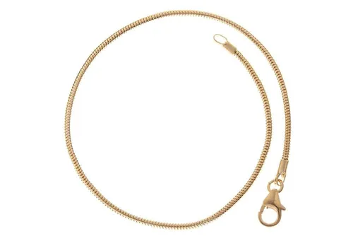 Fa. Thomas Maier Schlangenkette Armband 333 Gelbgold 1,4mm Durchmesser - Elegantes Schlangenkette Armband aus 333 Gelbgold, in vielen Längen von 17-22cm wählbar. Ideal als Geschenk für besondere Anlässe, schnell versandfertig und liebevoll verpackt.