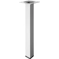 Hettich Tischbein 25 mm x 25 mm x 250 mm Aluminium-Optik