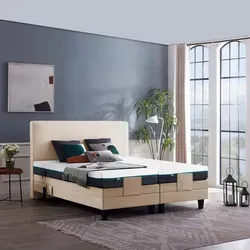 V6 Boxspringbett Motorbett 209E Bestes Preis-Leistungs-Verhältnis - Beige