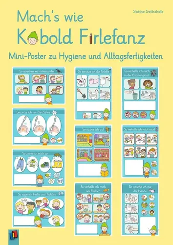 Sabine Gottschalk | Mach's wie Kobold Firlefanz - Mini-Poster zu Hygiene und...