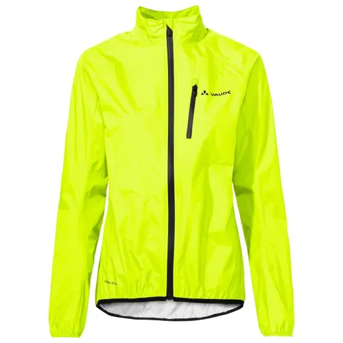 Vaude Women's Drop Jacket III - Fahrradjacke Größe 34 in Grün - Wasserdichte und winddichte Fahrradjacke für Radtouren. Farbe: Grün, Größe: 34. Ideal für Mountainbiker. Hergestellt aus 100% Polyamid mit PU-Beschichtung und getapten Nähten. Jetzt entdecken!