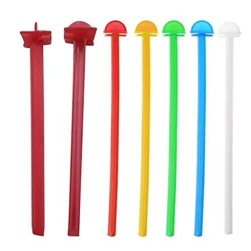 Buwei Vogelkäfig Sitzstange Ständer Halter Kunststoff Vogel Finken Kanarienvögel Wellensittich Käfig Plattform