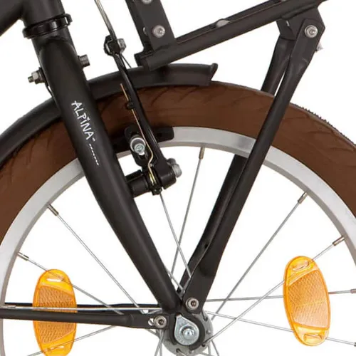 Alpina Fork 16 Cargo J Space Black Matt in grau von Alpina