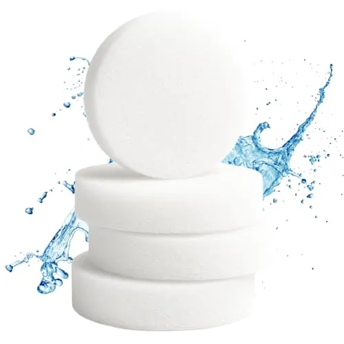 PureFlow Skimmerfilter – 4 STK. – Effektiver Vorfilter für Pools – Entfernt 99,9% Insekten & Schmutz – Schützt Hauptfilter vor Verunreinigungen – Chlorfreie Desinfektion – Für Körbe mit 15cm BodenØ