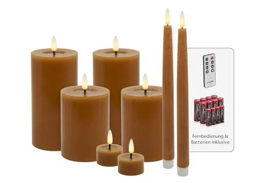 Kerzen Braun von LC Home