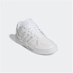 adidas Midcity Low Basketball-Schuhe – Cloud White, 41 1/3 EU - Sneaker mit schnürbarem Design für optimalen Halt und stylischen Look.