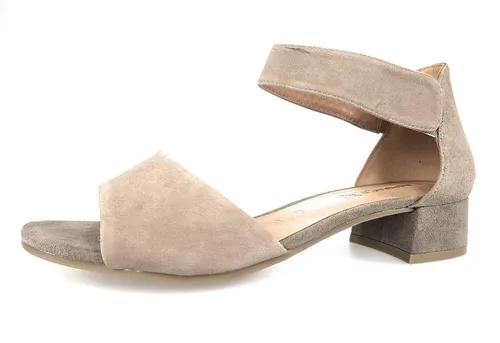 Caprice Klettschuh Plateausandale - Wanderschuhe mit praktischem Klettverschluss, ideal für komfortable Ausflüge, Absatzhöhe 3 cm und aus hochwertigem Leder gefertigt.