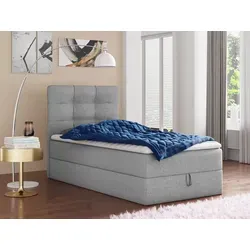 Boxspringbett Best Mini mit Bettkasten und Matratzentopper von Sofnet