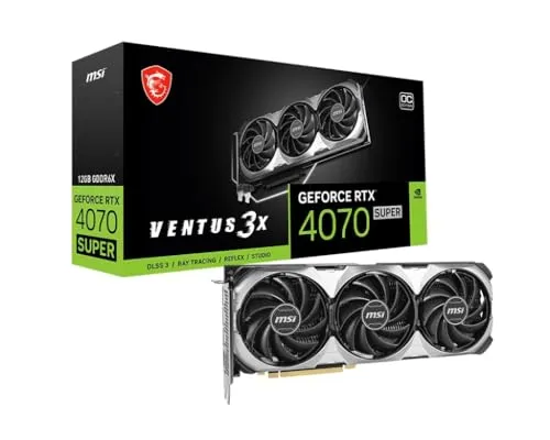 MSI RTX4070 SUPER 12G VENTUS 3X V513-643R