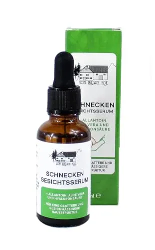 Vom Pullach Hof Gesichtsserum-Set, 30ml pro Stück, verschiedene Wirkstoffe zur Feuhtigkeits- und Anti-Aging Pflege (Schnecken Serum 30ml)