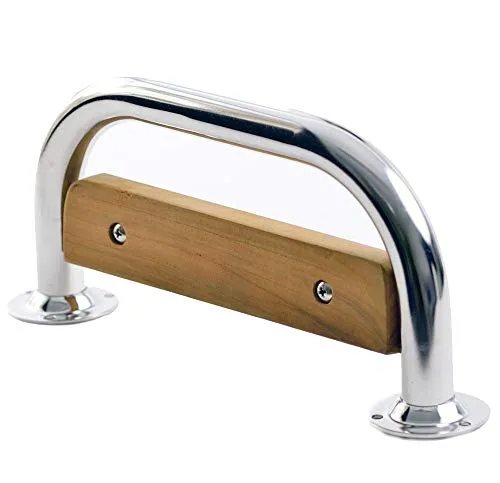 Nautika Trittstufe Zusatzstufe Badeplattform 265 mm Edelstahl für Boote Tritt Stufe Treppe Badeleiter Spiegel Heck Achtern