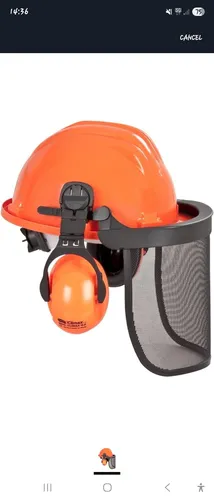 Climax Sicherheits-Helm Forstschutzhelm mit Gesichts- und Gehörschutz