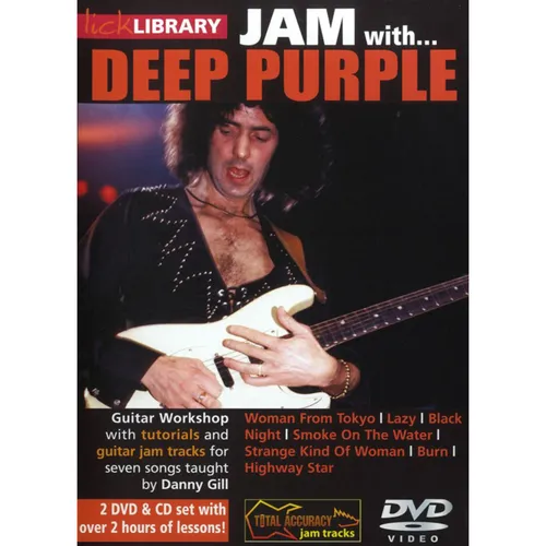 Produktbild Roadrock International Lick Library: Jam With Deep Purple DVD CD