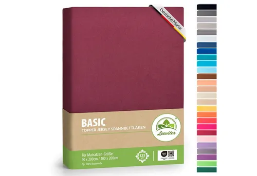 Bettlaken Rot von Leevitex