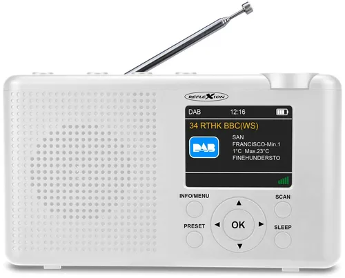 Reflexion TRA23DAB Digitalradio - Digitalradio (DAB) mit 16 W RMS und 2,4