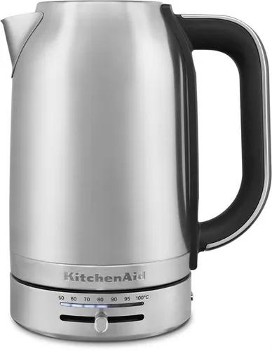 KitchenAid 5KEK1701ESX Wasserkocher - Wasserkocher mit 1,7 l Fassungsvermögen, elegantes Design und praktische Warmhaltefunktion für perfekten Teegenuss.