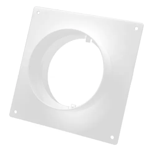 H&C VENT Wandflansch für Klima & Lüftungssystem (Ø 100mm, Ohne Ventil, Wand) - Wand Flansch, Rohrverbinder & Wandanschluss - Schlauch Adapter für Abluftschlauch, Lüftungsschlauch, Klimaanlage