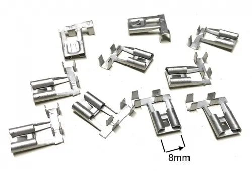 Stück Flachstecker 90 Grad für Roller Mofa Moped Mokick 10 von Streetparts24