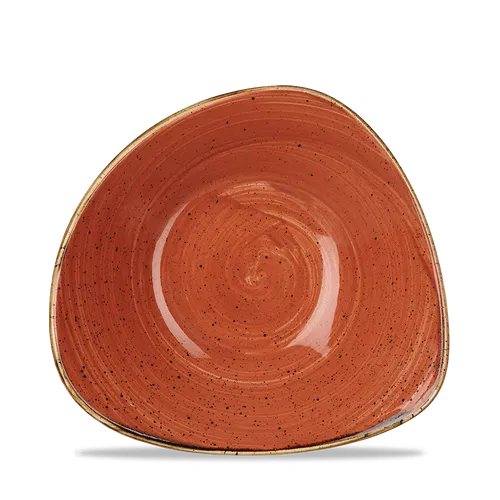 Churchill STONECAST Triangle Bowl Spiced Orange von Churchill