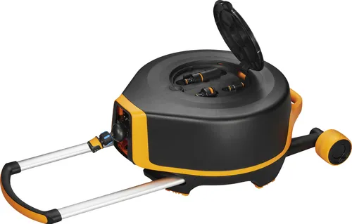 Fiskars solide automatische Trommel XL mit Rädern mit Schlauch 1/2 27 m 1025933