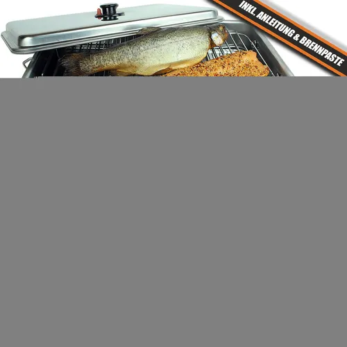 Angel Berger Edelstahl Tischräucherofen