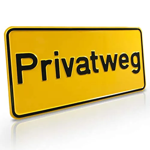 Betriebsausstattung24 Hinweisschild „Privatweg“ von Betriebsausstattung24