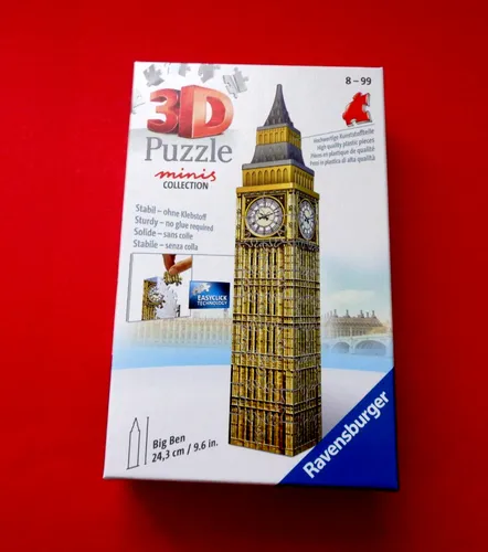 Ravensburger 3D Puzzle Mini Big Ben 54 Teile ab 8 Jahren
