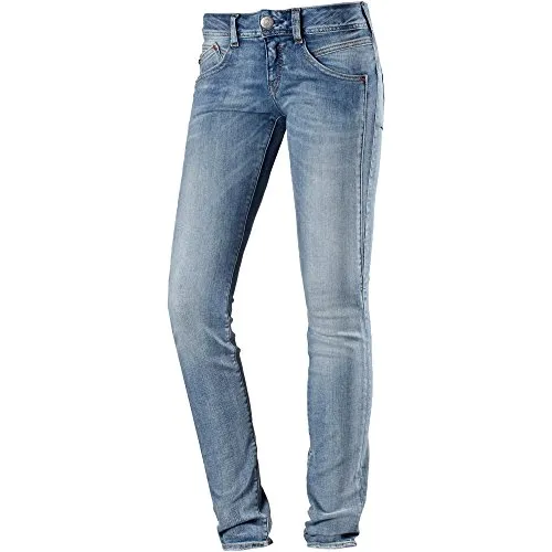 Herrlicher Damen Gila Slim Jeans, Blau (cloudy 029) W25/L32 von Herrlicher
