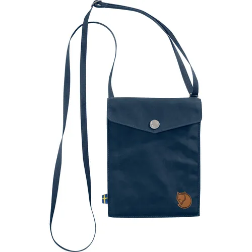 Fjällräven Pocket Umhängetasche - One Size blau - Praktische Umhängetasche für Wertsachen in Blau, ideal für Freizeitaktivitäten. Hergestellt aus robustem Material: 65% Polyester, 35% Baumwolle.
