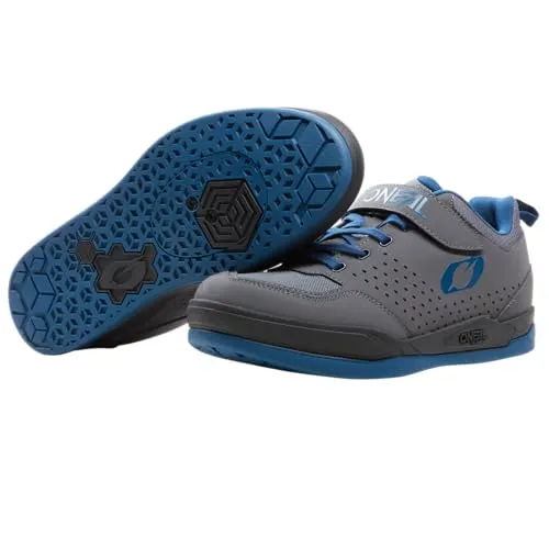 O'Neal Flow SPD Herren MTB Schuhe - Grau - Größe 40 - Fahrradschuhe mit SPD-Kompatibilität für optimale Kraftübertragung und Komfort auf dem Trail.