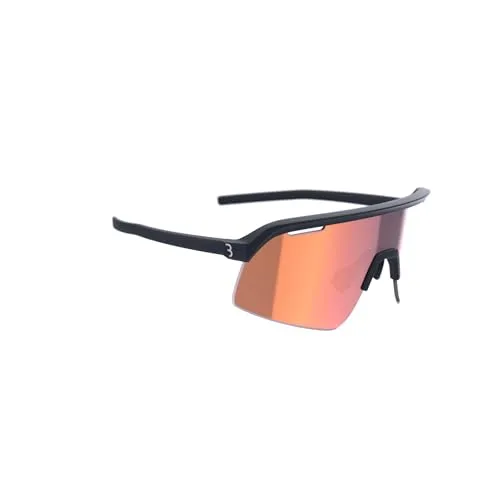 BBB Cycling Valor FLUX Fahrradbrille - Sportbrille mit Hochkontrastgläsern für optimale Sicht und 100% UV-Schutz. Ideal für Radfahrer, dank Anti-Beschlag-Beschichtung und verstellbarem Nasenstück für perfekten Sitz.