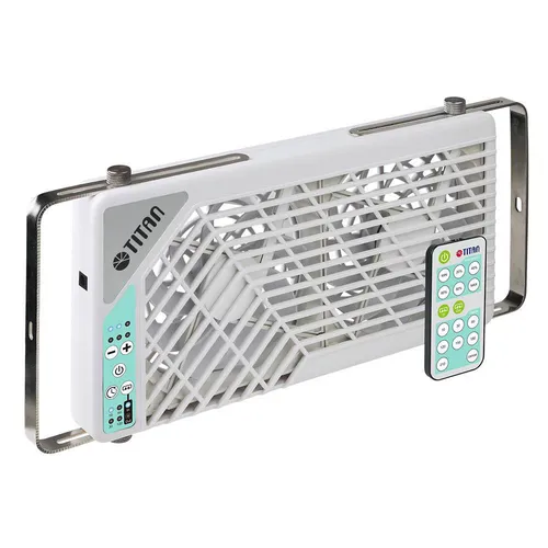 Produktbild Titan TTC-SC21/V3 Fenster-Doppellüfter 2x140mm mit Fernbedienung