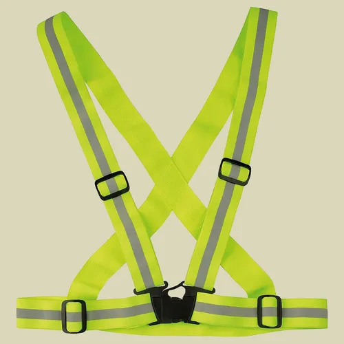 Produktbild Wowow Reflexschärpe Cross Belt Größe Unisize Farbe gelb/silber Fahrrad-Leuchtwes