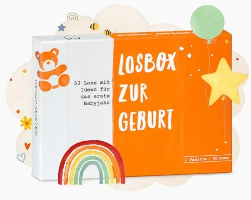 Losbox zur Geburt von Herzmeister