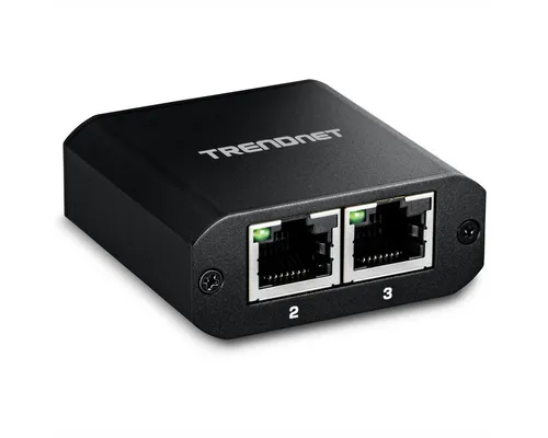 Trendnet TEG-102S 2-Port-Gigabit-Splitter Netzwerk-Switch (mit USB-C-Stromversorgung)