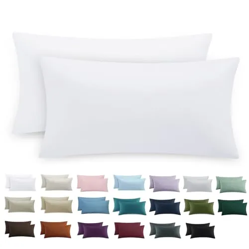 Tifschlaf Kissenbezug 40 x 80 2er Set in weiß von Tifschlaf