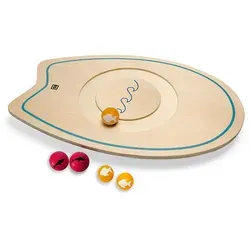 BS Toys Balancebrett - ab 4 Jahren - Gesellschaftsspiel aus Holz, fördert Motorik und Koordination für Kinder ab 4 Jahren, ideal für drinnen und draußen.