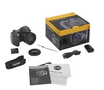 KODAK PIXPRO AZ528 Kit mit Zweitakku und Tasche von Kodak