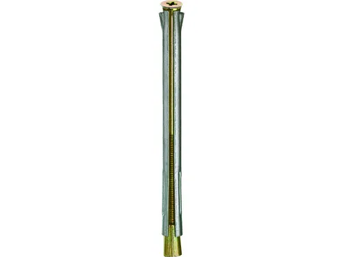 TOX 2710118 Metall-Rahmendübel Window 10/202 KT VPE 100 Stück - Dübel für stabile Befestigungen, ideal für Fensterrahmen, 100 Stück in der Verpackung für umfangreiche Projekte.